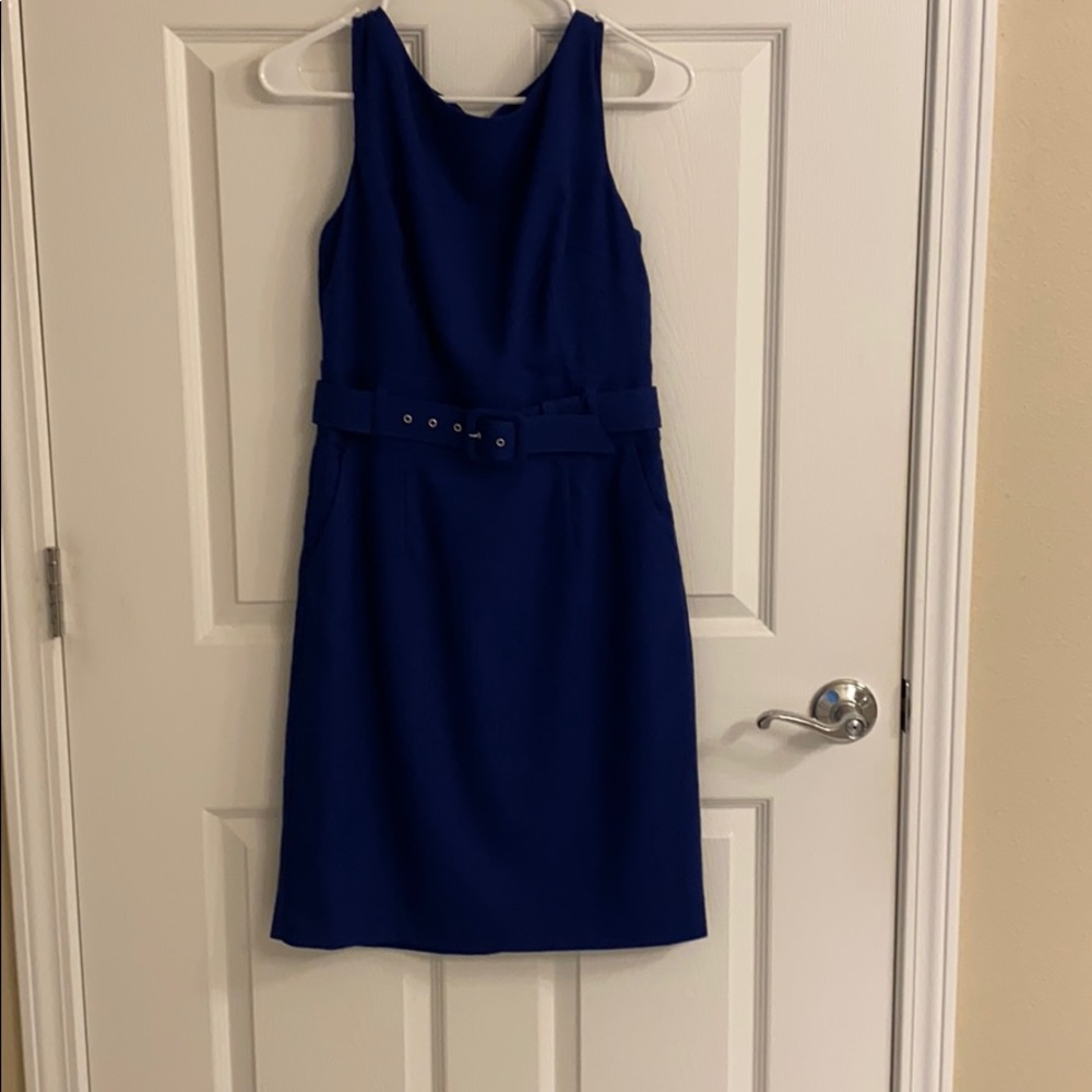 Banana republic professional dress navy blue